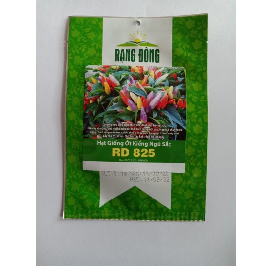 Hạt giống ớt kiểng ngũ sắc Rạng Đông