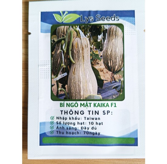 Hạt giống bí ngô mật kaika F1 Hạt giống bí ngô mật kaika F1