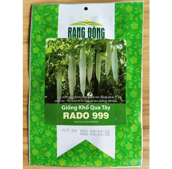 Hạt giống Khổ qua Tây RADO 999